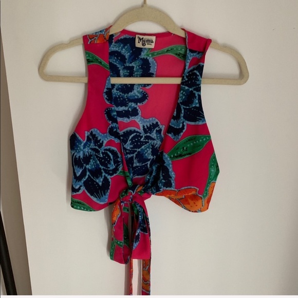 NWOT SHOW ME YOUR MUMU CONGA WRAP CROP - Picture 5 of 5